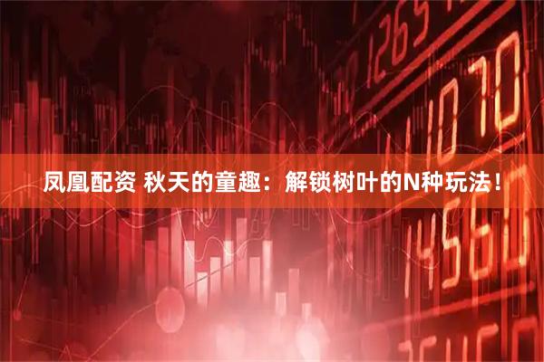 凤凰配资 秋天的童趣：解锁树叶的N种玩法！